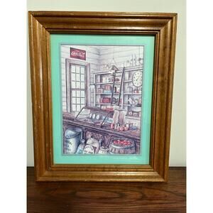 Coca Cola General Store picture 14” x 17 1/2”
